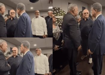 Hipólito Mejía expresa condolencias a Leonel Fernández por su tía