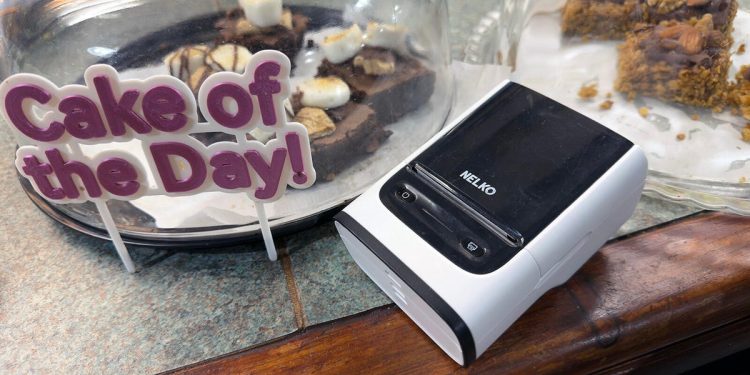 Invertí en una impresora de etiquetas portátil y ya está dando sus frutos para mi oficina