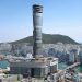 Kengo Kuma planea una torre Lotte apilada para Busan, Corea