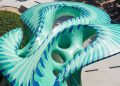 MARC FORNES / THEVERYMANY lleva una escultura de aluminio al parque Knoxville de Tennessee