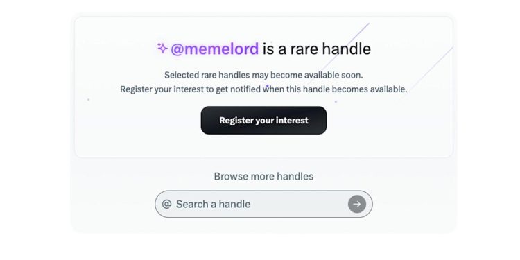 El mercado de identificadores de X está abierto y hay algunos… nombres interesantes si estás dispuesto a pagar.