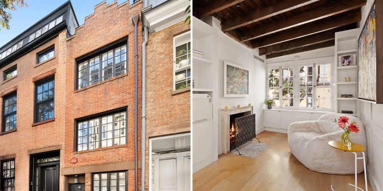 Ingrese a la casa más estrecha de Nueva York, con menos de nueve pies de ancho