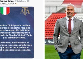 La provocación de Sportivo Italiano a Juan Sebastián Verón :: Olé