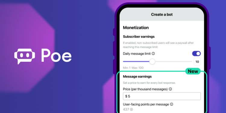La aplicación de IA de Poe ahora admite chats grupales en todos los modelos de IA