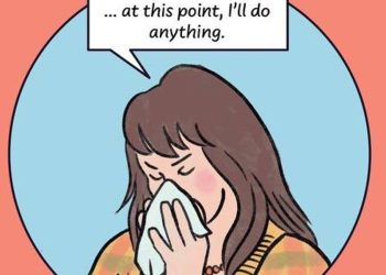 Rita tiene pólipos nasales recurrentes