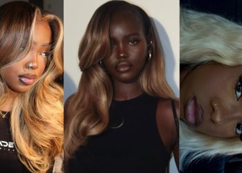 20 Ideas de cabello rubio que combinan increíble con piel morena