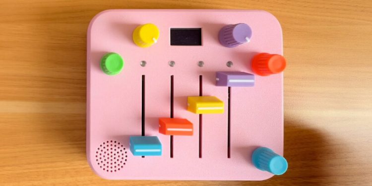 sintetizador para niños pequeños crea música electrónica para niños