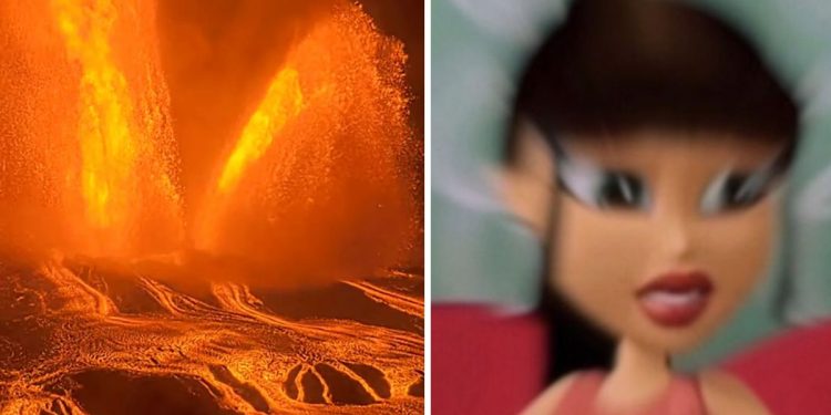 El volcán Kilauea lanzó chorros de lava y Hawaii está en alerta, pero las imágenes son adictivas