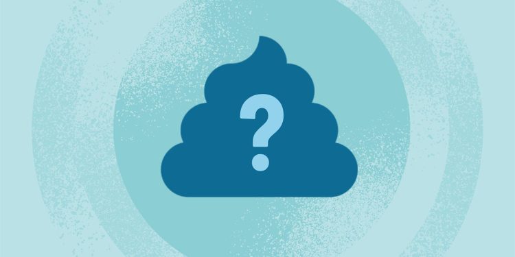 ¿Qué causa la caca azul?