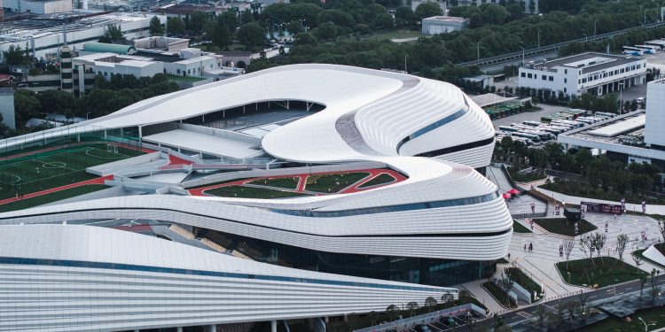 Centro Globular Xinchang / línea+ estudio