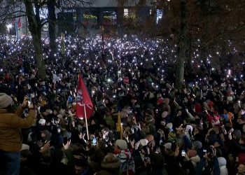 Video. Miles de personas protestan en Lituania contra los cambios en la ley de radiodifusión pública