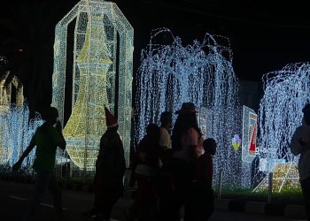 Video. Nigeria: las luces navideñas atraen a los residentes de Lagos