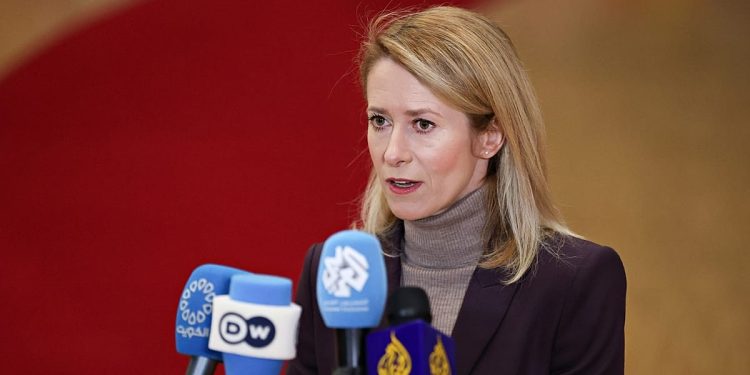 Préstamo de reparaciones bajo «presión de diferentes partes», dice Kallas mientras más países expresan dudas