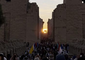 Video. Solsticio de invierno: el amanecer se alinea con el templo de Karnak en Luxor, Egipto