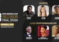 El sorteo del Mundial reunirá a un elenco de artistas de primera categoría.