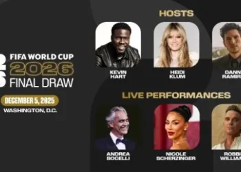 El sorteo del Mundial reunirá a un elenco de artistas de primera categoría.