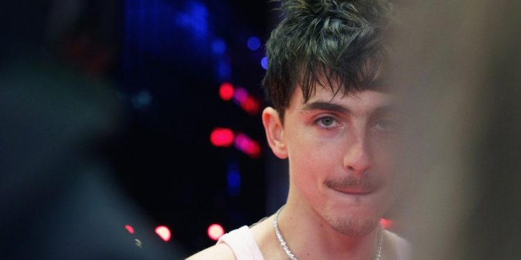 Sólo Timothée Chalamet podría salirse con la suya