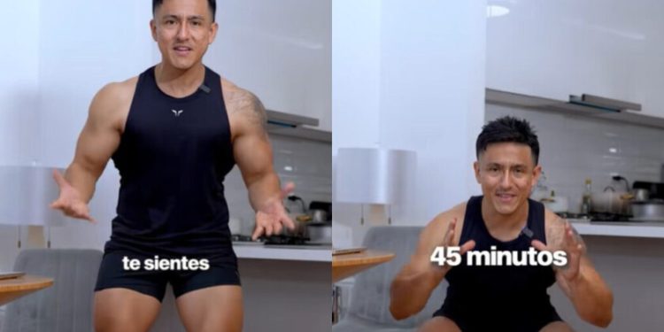 «Hacer 10 sentadillas cada 45 minutos es igual que dar 10.000 pasos al día»