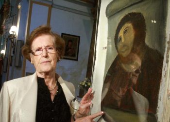 Muere Cecilia Giménez, la restauradora del Ecce Homo de Borja
