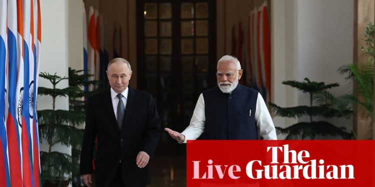 Guerra de Ucrania en vivo: Putin dice que se firmaron «muchos acuerdos» con Modi en medio de la presión comercial de Estados Unidos – últimas actualizaciones | India