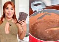 Magaly Medina enfurece por críticas a su receta de chocolate navideño: ¿qué respondió? | TVMAS