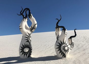 El arte indígena en vidrio ocupa un lugar central en el Museo Nacional del Indio Americano