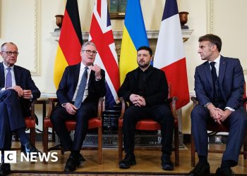 Los aliados europeos de Ucrania presionan para obtener más garantías de seguridad