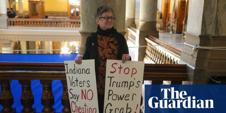 Los republicanos de Indiana rechazan el intento de rediseñar los mapas de votación en reprimenda a Trump | Indiana