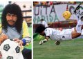 René Higuita, genio y figura: después de 30 años, el legendario arquero enloqueció al público otra vez con 'el escorpión'