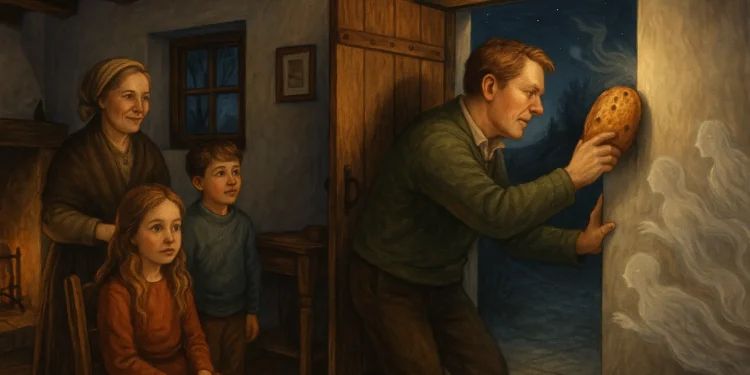 El curioso ritual irlandés de golpear las paredes de casa con pan para ahuyentar los malos espíritus.