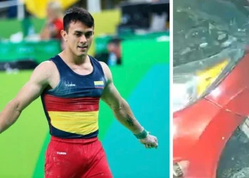 El gimnasta Jossimar Calvo y su esposa resultaron heridos en un atentado contra torres de energía en Cúcuta.