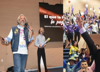 Juan Daniel Oviedo y Sondra Macollins entregaron firmas ante la Registraduría para aspirar a la Presidencia