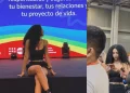 Las molestias por la presencia de Juliana Guerrero y su hermana en la Asamblea Nacional de Juventudes: estas son las imágenes