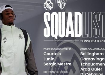 Fede Valverde se cae de la lista para la cita ante el Sevilla