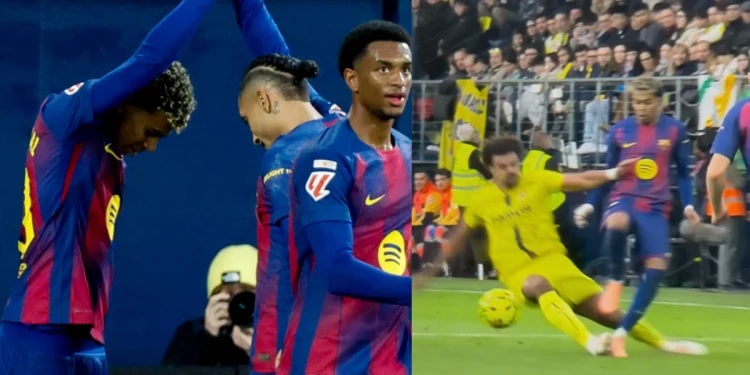 Barcelona le pasó por encima al Villarreal y ganó en un juego con polémica: golpe contundente para cerrar el año como líder de España