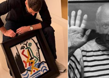Benzema regala un Picasso