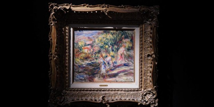 Confisqué par les nazis et restitué en 2024, un Renoir vendido 300.000 euros chez Drouot