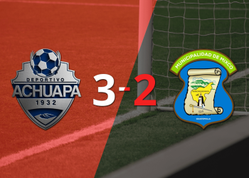 Achuapa le ganó 3-2 en la ida a Mixco