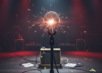 Cantante de rock se electrocuta durante un concierto: vea el momento dramático