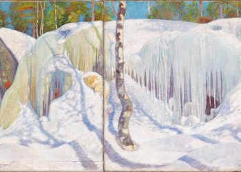 Pekka Halonen au Petit Palais, cinco matices de blanco