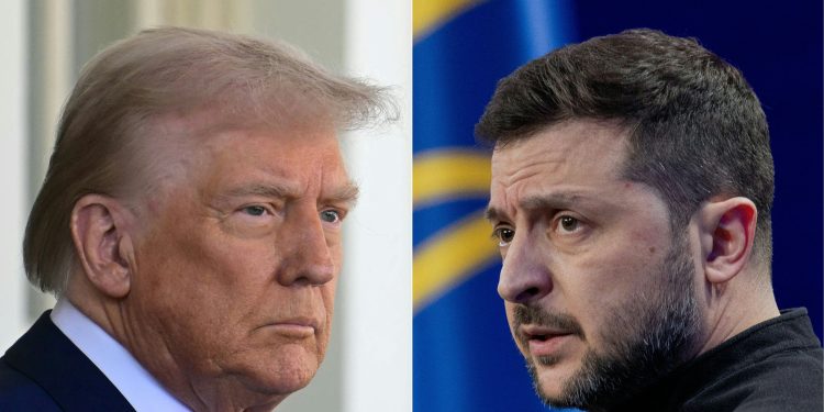 Trump se reúne con Zelenski para hablar sobre el plan para terminar la guerra entre Ucrania y Rusia
