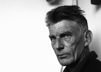 Samuel Beckett en el sofá
