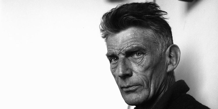Samuel Beckett en el sofá