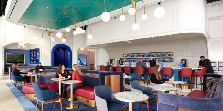 La primera sala VIP de JetBlue debutará en JFK: aquí hay un vistazo al interior