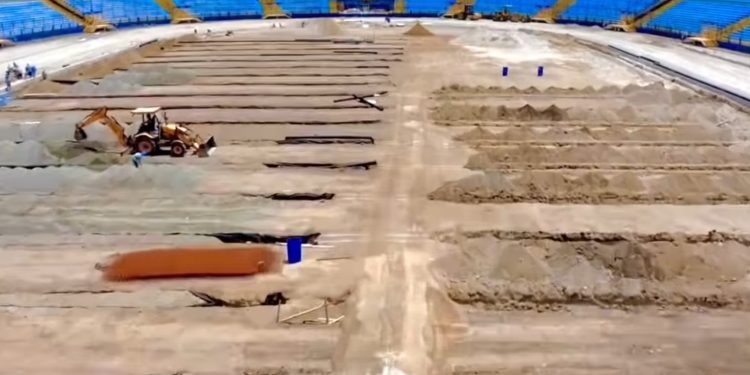 Remodelación del estadio Doroteo Guamuch Flores quedan suspendidas por incumplimiento de la constructora