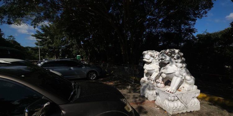 La noche oscura de los dragones del puente.