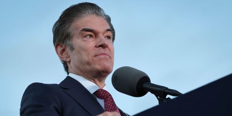 El Dr. Oz les dice a sus empleados federales que coman menos