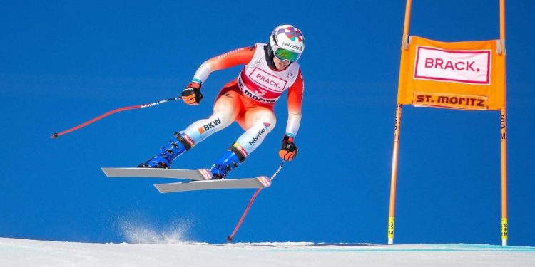 La campeona olímpica Michelle Gisin se enfrenta a una cirugía de cuello tras un grave accidente cuesta abajo