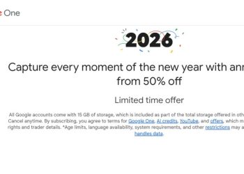 Google One rebaja un 50% los planes anuales de 2 TB y AI Pro