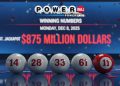 Números ganadores del Powerball anoche, 08/11/25 — resultados oficiales del sorteo jackpot de la lotería con premio mayor de $875 millones | REVISTA